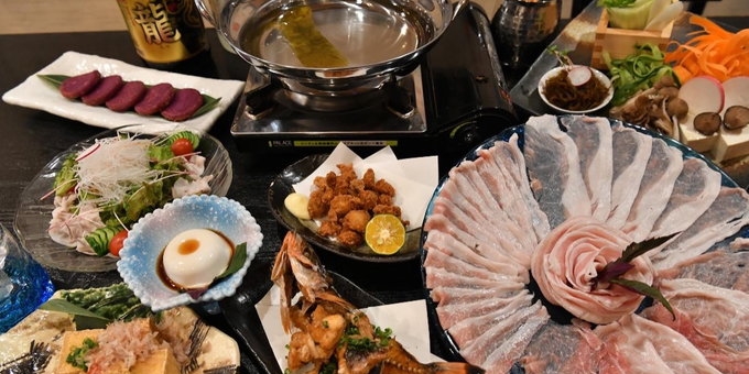 琉球しゃぶしゃぶ豚乃湯　国際通り