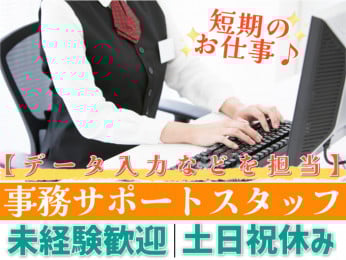 市役所で事務サポートスタッフ【確定申告のデータ入力などを担当/未経験歓迎/土日祝休み】 | 株式会社シグマスタッフ 那覇支店の求人