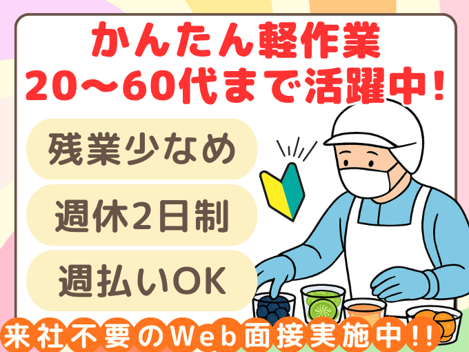 【かんたん軽作業】前菜・サラダ・フルーツの盛り付け（未経験OK／無料駐車場あり） | 株式会社グロップ　沖縄オフィスの求人