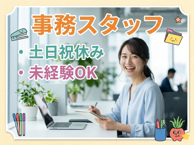 事務スタッフ（大手金融機関にて勤務）【うれしい土日祝休み｜未経験大歓迎｜資格不要｜沖縄市】 | 株式会社シグマスタッフ　那覇支店の求人