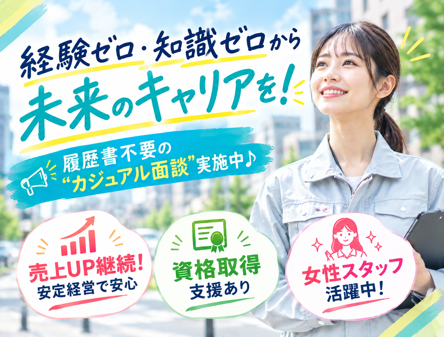お客様相談スタッフ(エアコン・エコキュートの提案)【未経験OK｜研修充実｜週休2日｜契約社員】 | 有限会社 ナカマ家電サービス(アトム電器沖縄地区本部)の求人